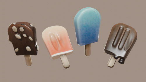 Stylized Popsicles! preview image